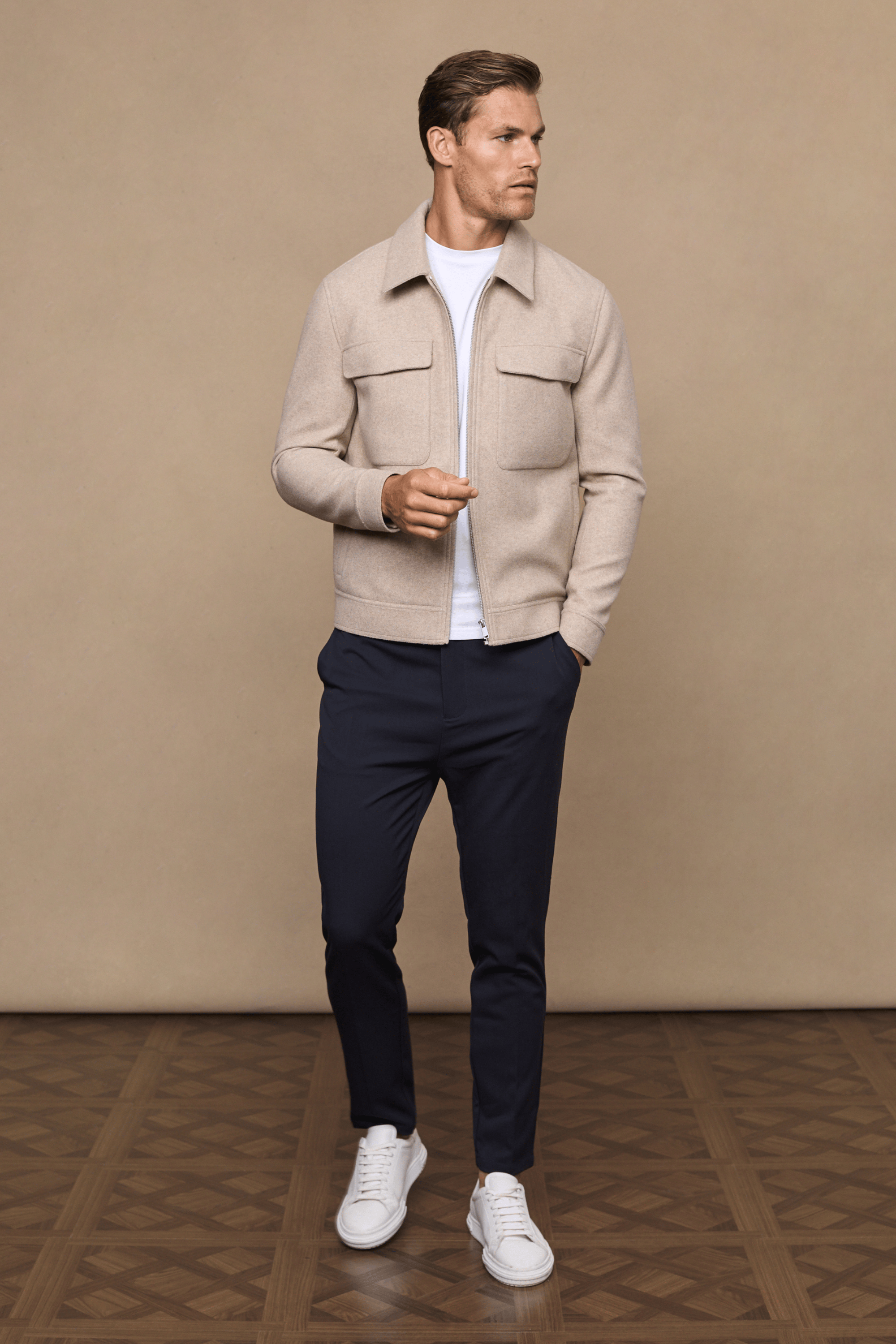 Hugo Everyday Tapered Trouser - Dark Navy