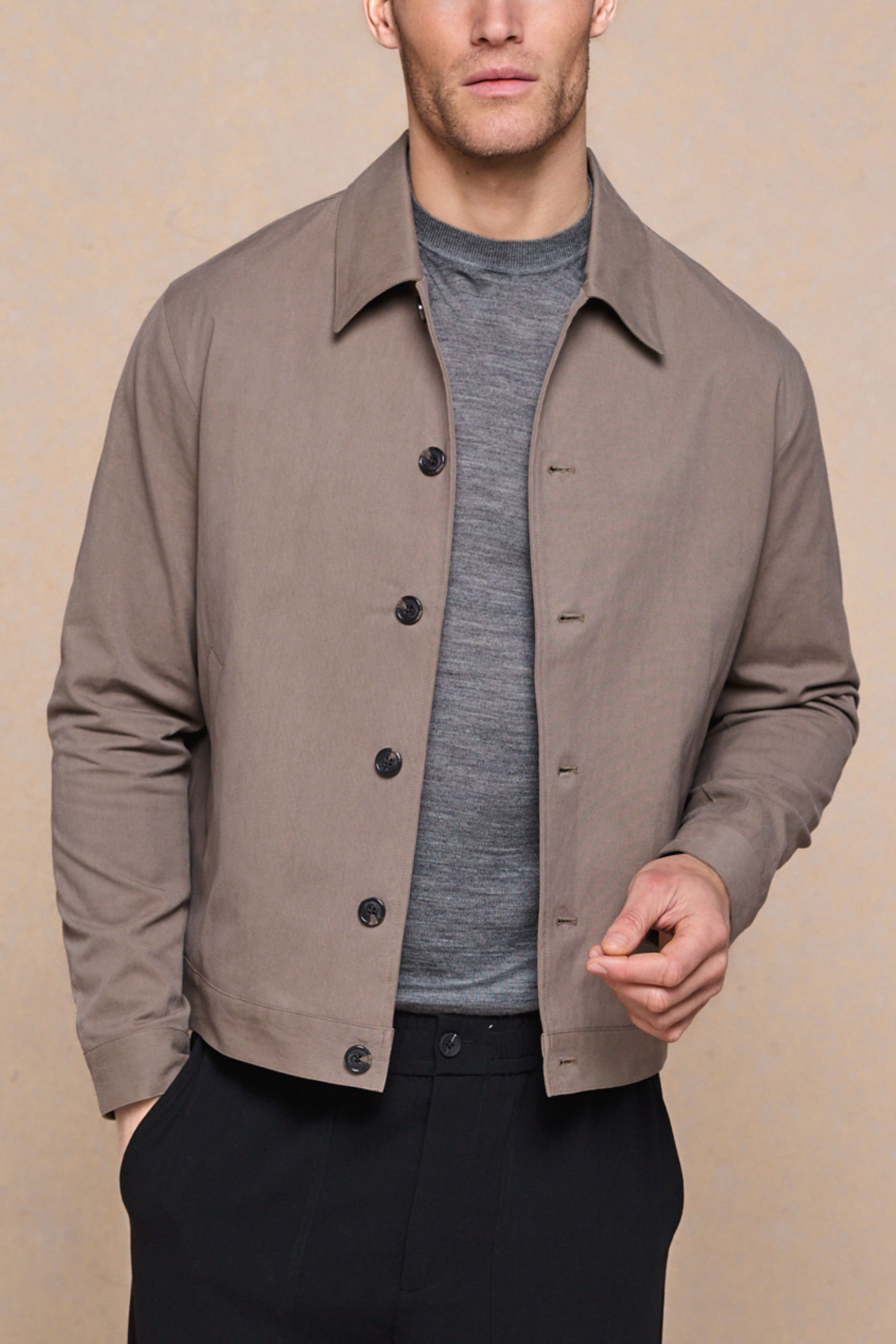 Riccardo Jacket - Taupe
