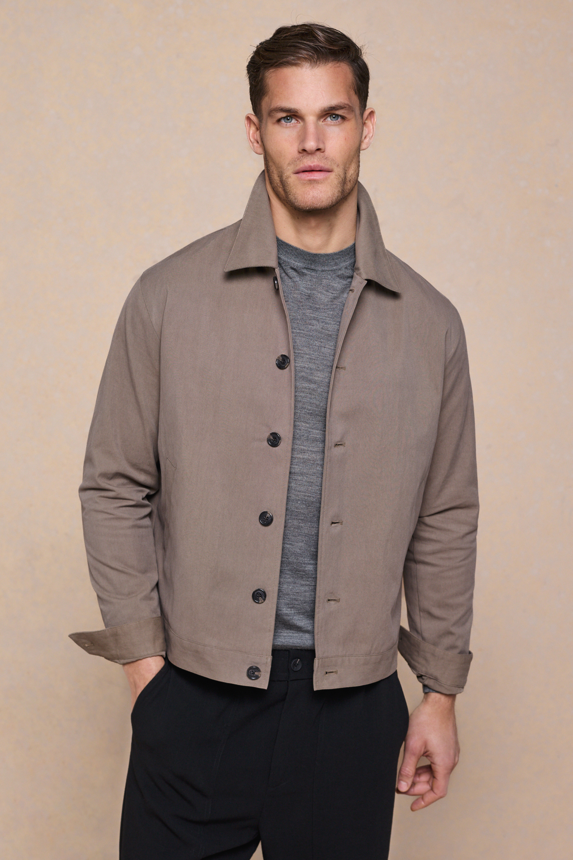 Riccardo Jacket - Taupe