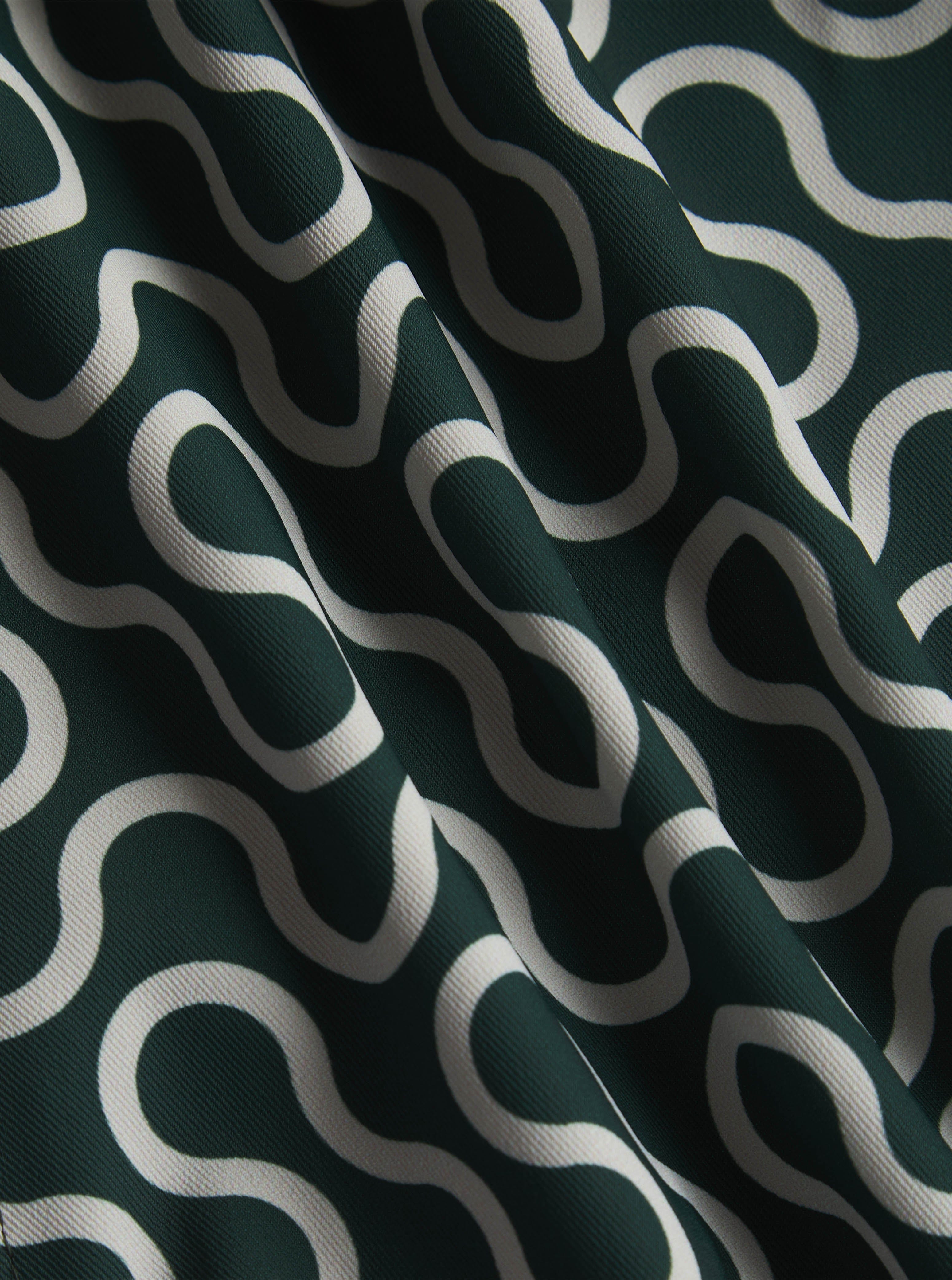 Brezza Wave Swim Short - Green