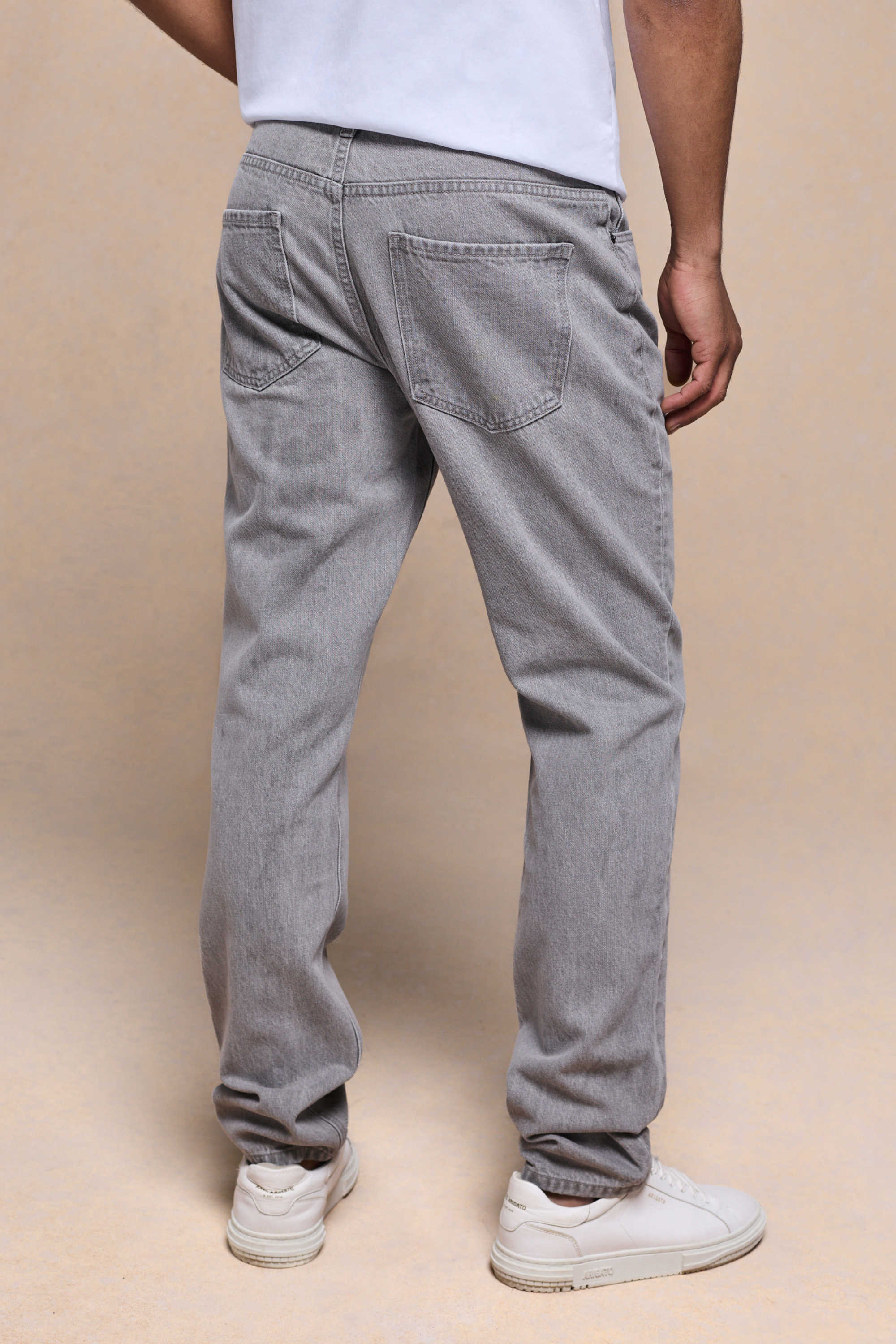 Marco Washed Jean - Stone Grey