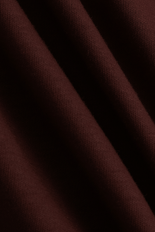 Luxe Mercerised T-Shirt - Rust