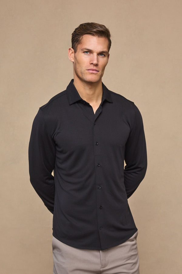 Pique Shirt - Black