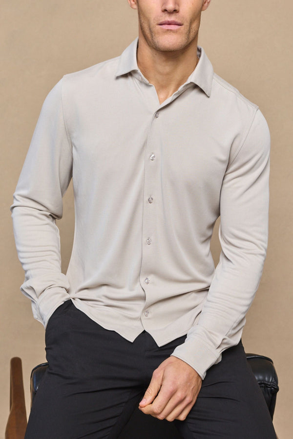 Pique Shirt - Stone
