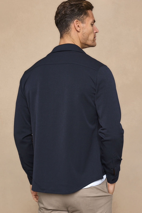 Leo Overshirt - Dark Navy