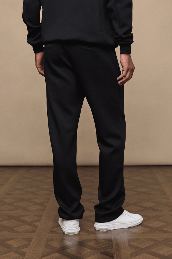 Luxe Straight Leg Jogger - Black