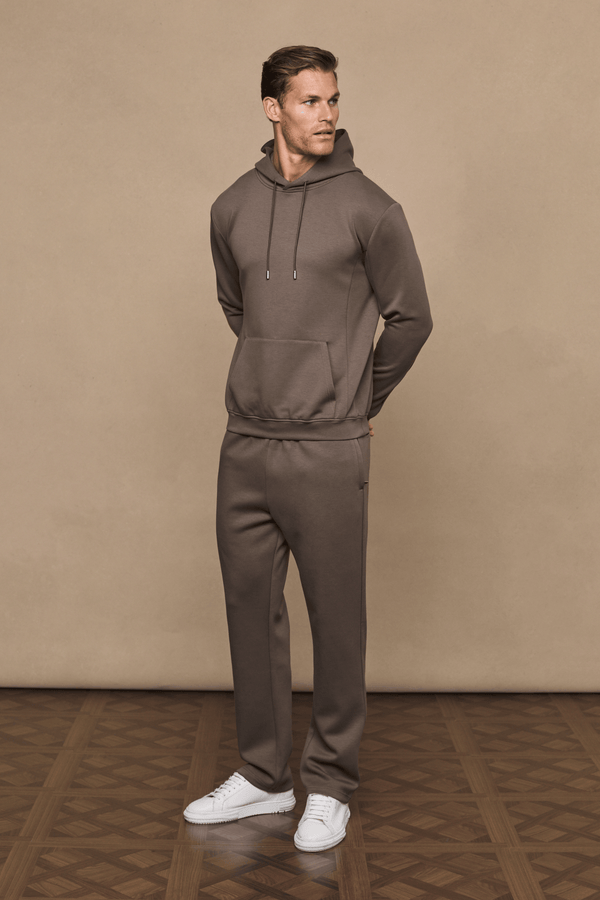 Luxe Straight Leg Jogger - Burnt Olive