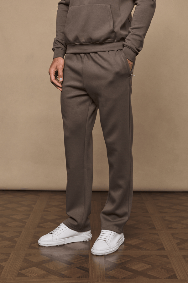 Luxe Straight Leg Jogger - Burnt Olive
