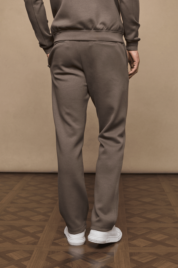 Luxe Straight Leg Jogger - Burnt Olive