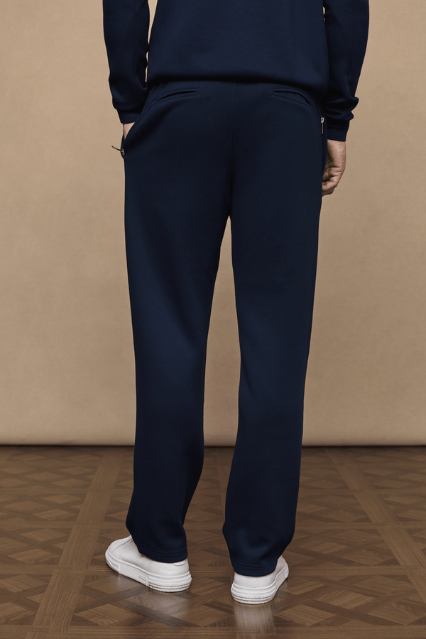 Luxe Straight Leg Jogger - Navy