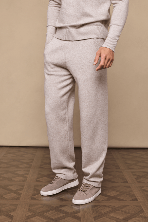 Rowan Knitted Trouser - Oatmeal