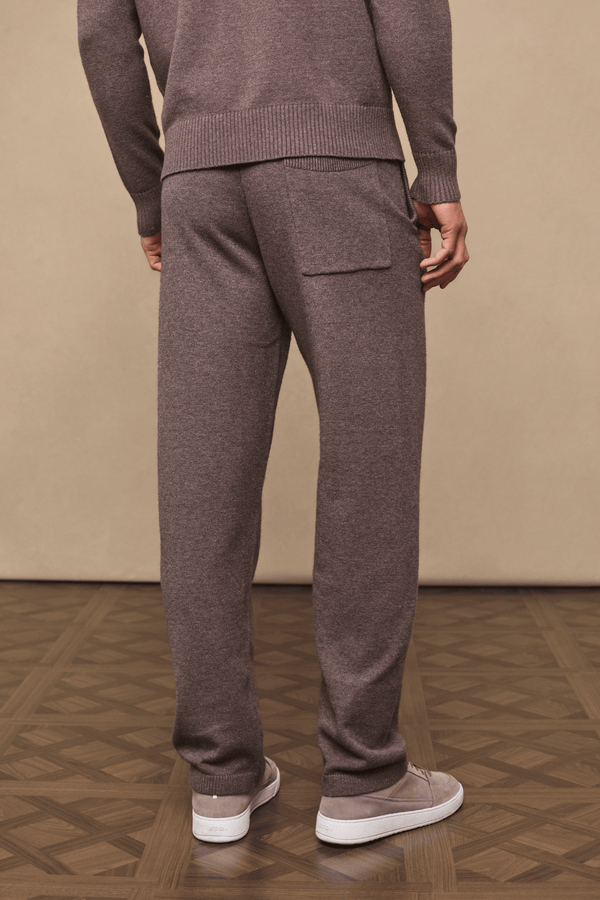 Rowan Knitted Trouser - Brown Marl