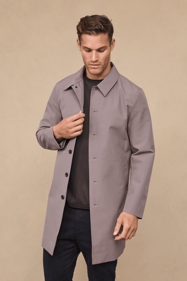 Portica Trench Coat - Mushroom