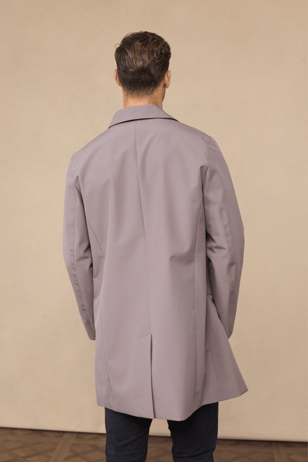 Portica Trench Coat - Mushroom