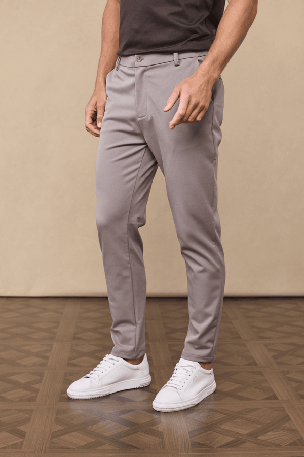 Hugo Everyday Tapered Trouser - Warm Grey