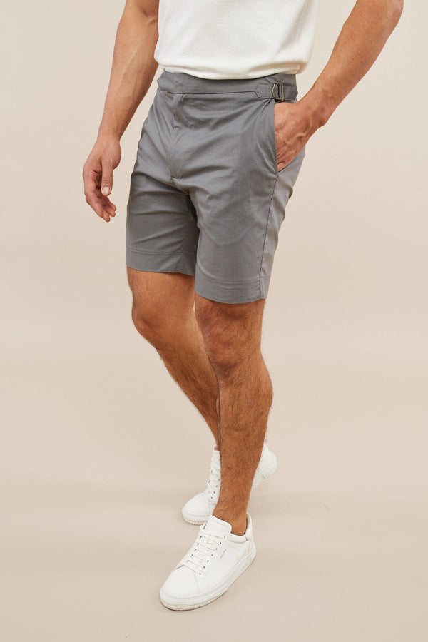 Lightweight Smart Buckle Short - Grey