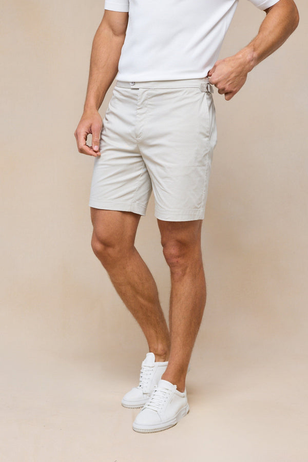 Pecori Buckle Short - Beige