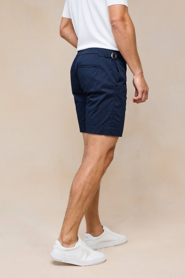 Pecori Buckle Short - Navy
