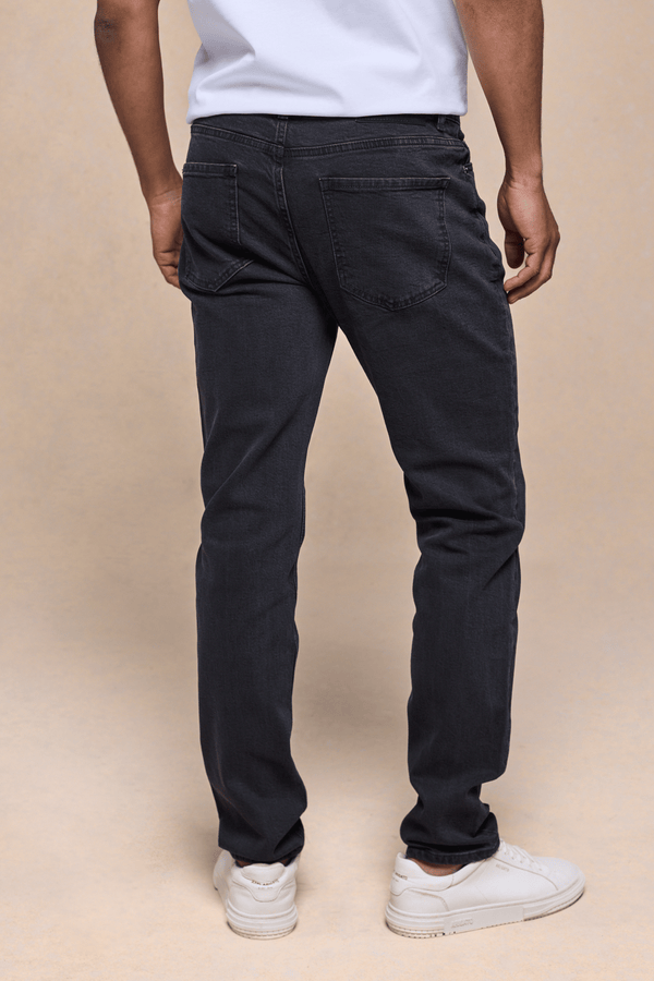 Marco Washed Jean - Light Washed Black