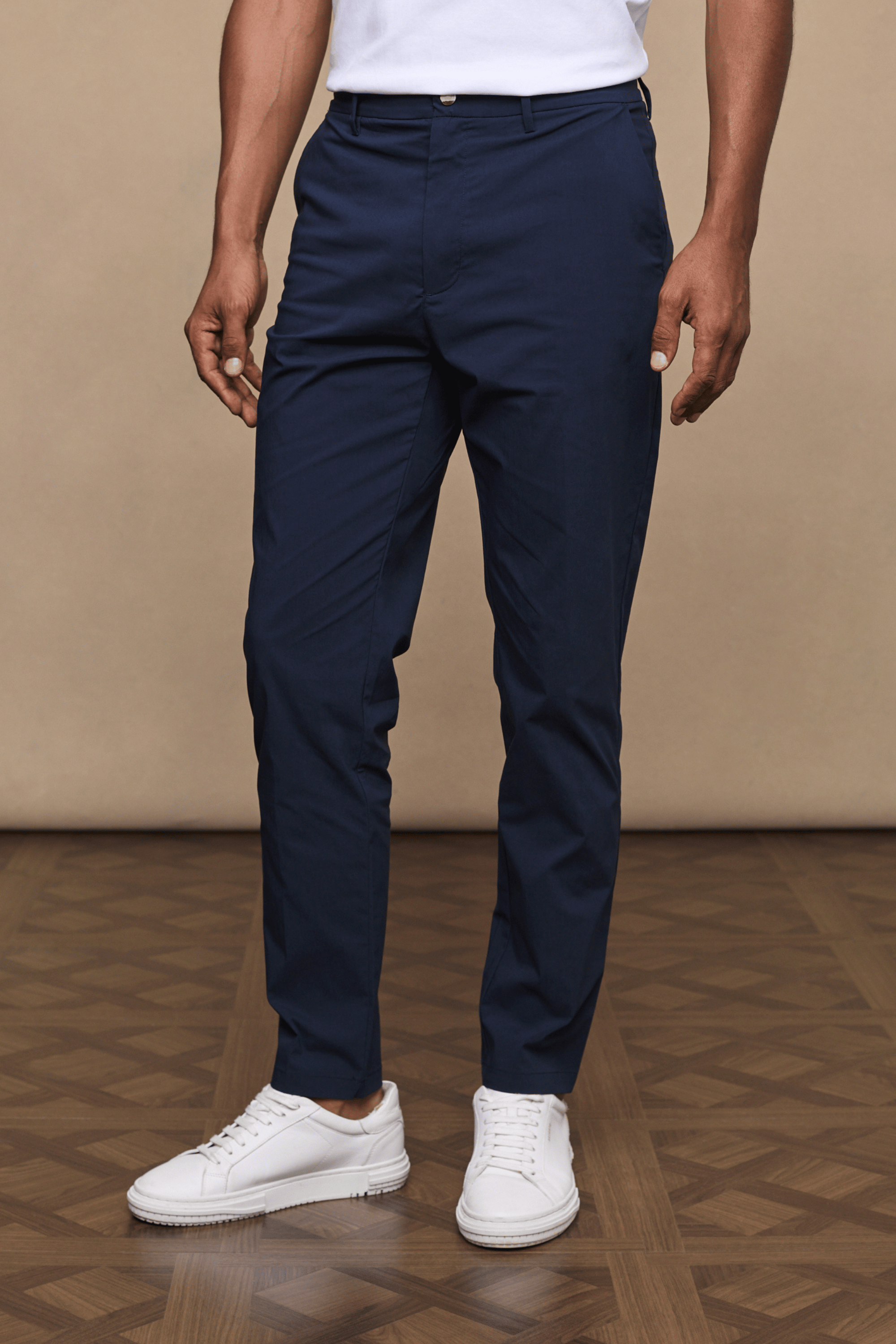 Enzo Hybrid Trouser - Dark Navy