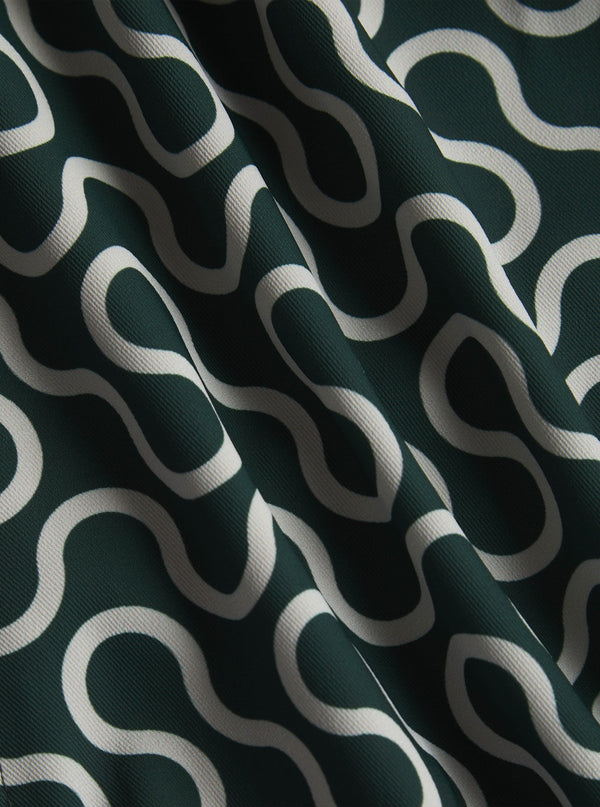 Brezza Wave Swim Short - Green